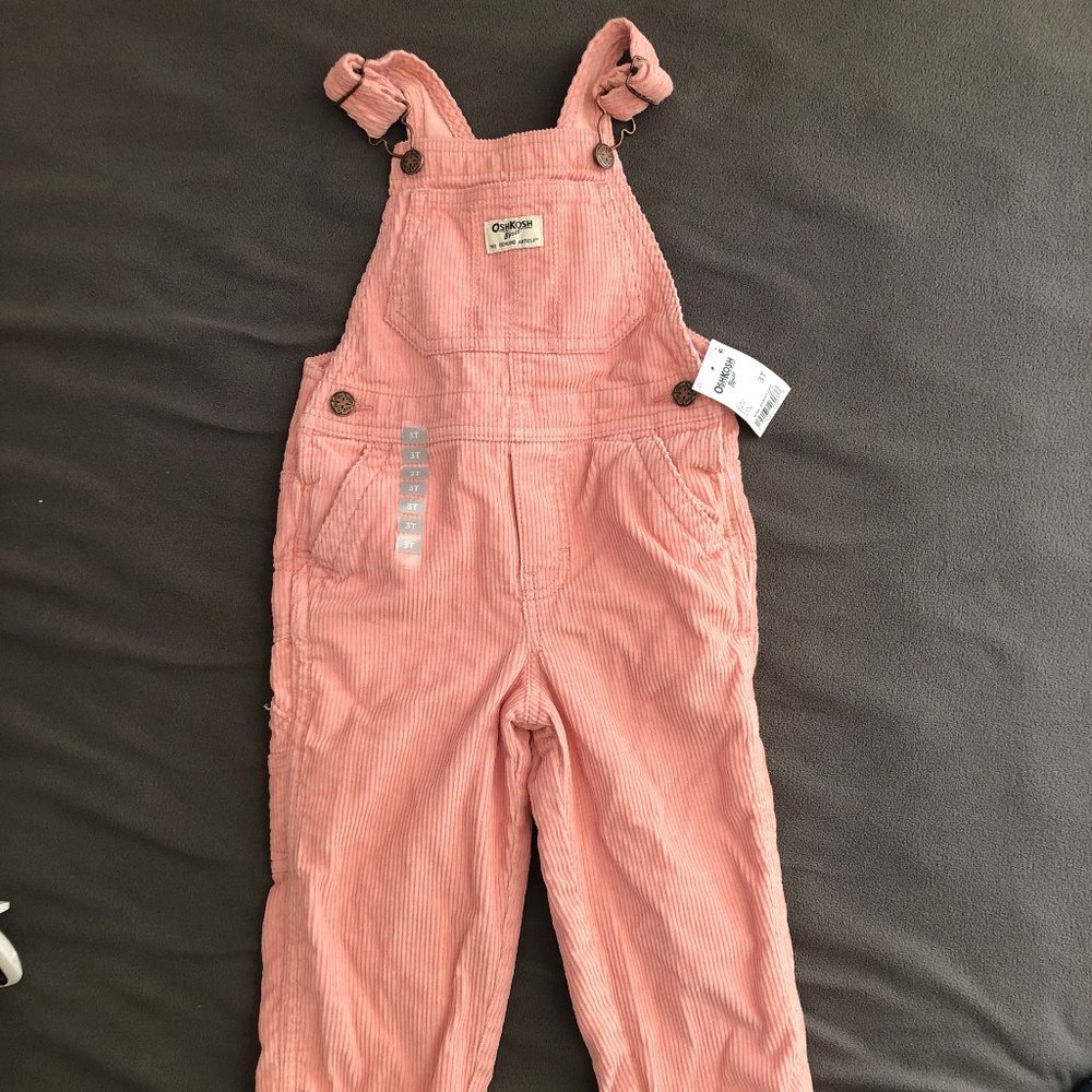 Oshkosh B'gosh Jersey-Lined Corduroy Overalls